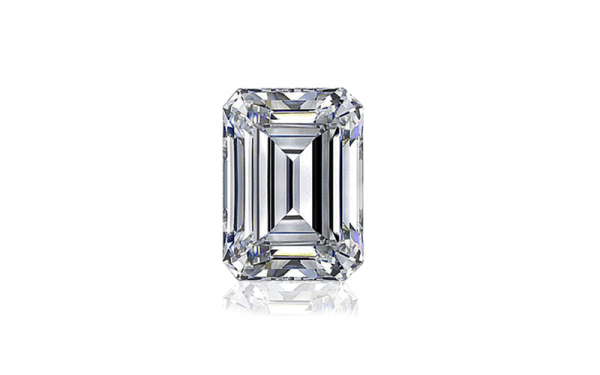 3 carat Emerald cut Natural diamond lab-grown diamond