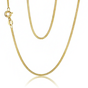 Yellow gold curb chain curb_31123