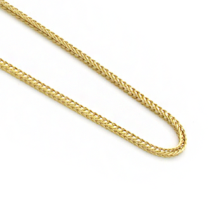 yelllow gold foxtail chain