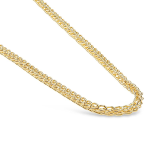 yelllow gold foxtail chain