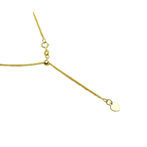 diamond cut trace chain Yellow